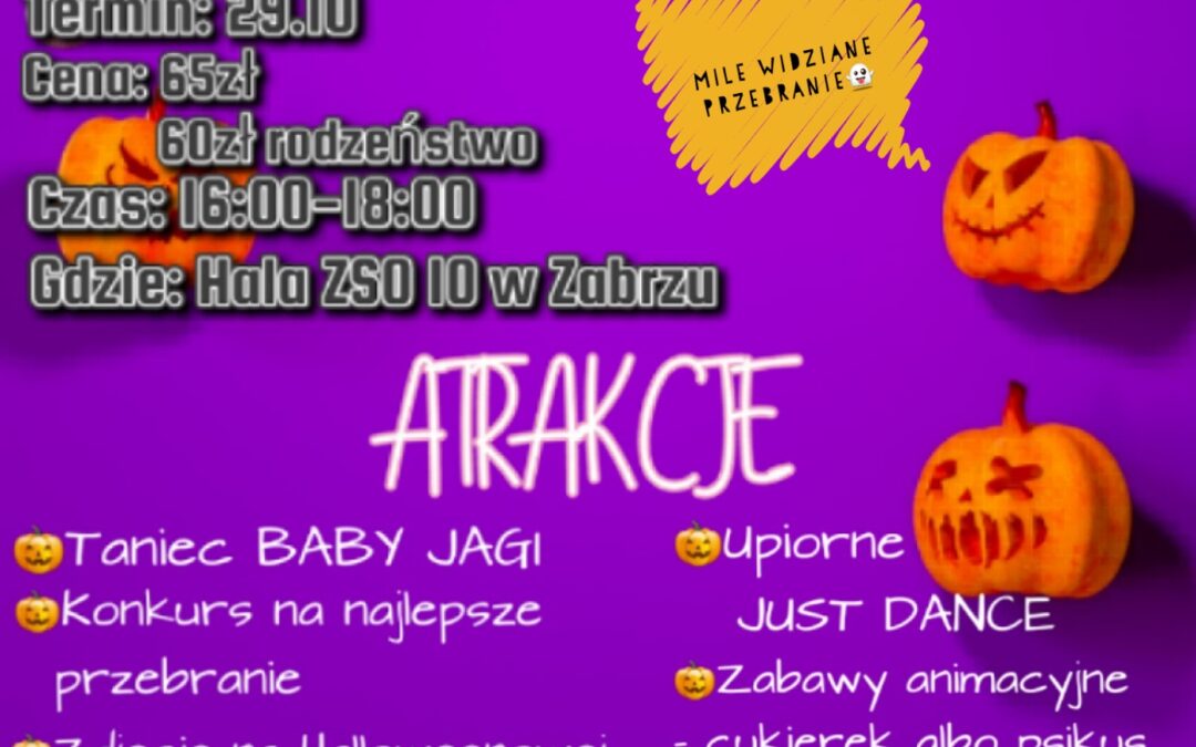 Strasznieee fajny event HALLOWEENOWY 🎃🎃